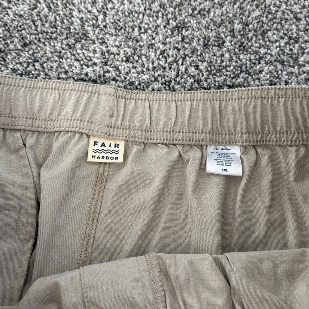 Fair Harbor One Pant in Khaki NWT